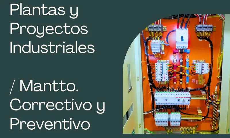Electricista para plantas industriales en Miraflores — TVD Servicios